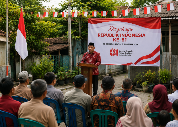 Contoh Teks Pidato HUT ke-81 RI Tema 'Indonesia Berdaulat, Adil, dan Makmur' untuk RT, Sekolah, dan Kantor