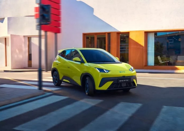 Jarak Tempuh Mobil Listrik BYD Atto 1 Dynamic: Tembus 410 KM dalam Sekali Pengisian