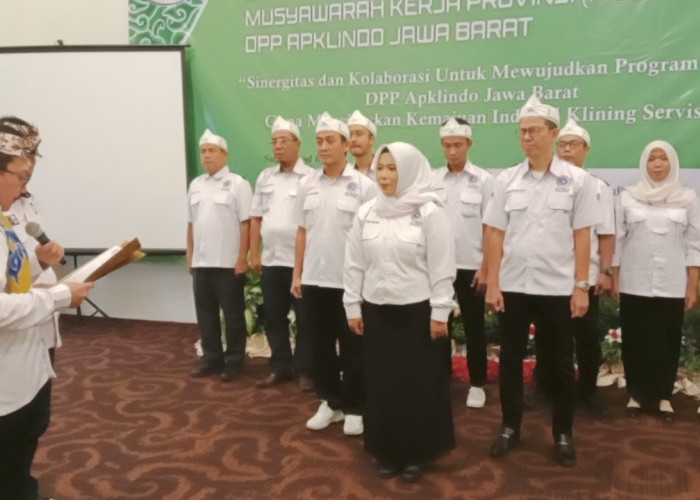 Pengurus Apklindo Cirebon Dilantik, Diminta Utamakan Kebersihan Kota