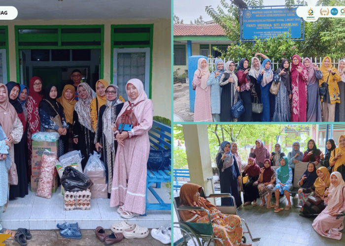 Dharma Wanita UIN Siber Syekh Nurjati Cirebon Gelar Bakti Sosial di Panti Jompo pada Bulan Ramadhan