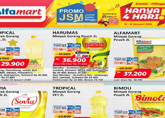 Promo Alfamart Hari Ini 18 Januari 2026: Mie Sedaap 5 Pcs Cuma Rp 14.100 