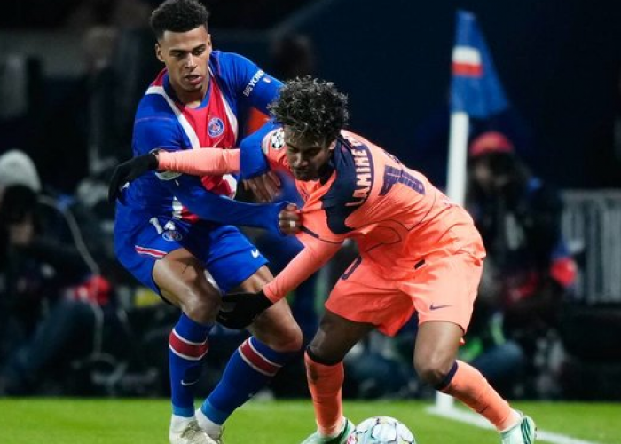 Hasil Pertandingan Barcelona vs PSG : Barca Gagal Raih 3 Point di Paris