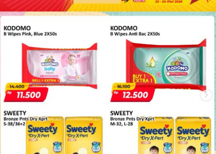 Promo JSM Alfamart Periode 22-24 Mei 2026: Sunlight Rp10.500 & Diapers Murah Mulai Rp49.900!