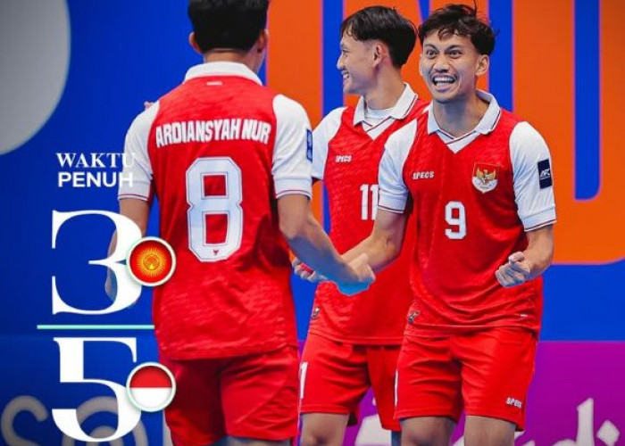 Comeback Dramatis Timnas Futsal Indonesia vs Timnas Futsal Kyrgistan di Ajang AFC Futsal 2026 Skor 5-3