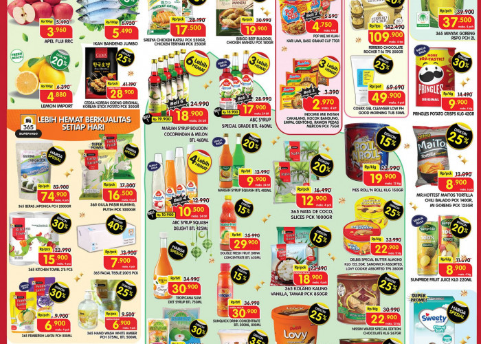 Promo JSM Superindo Minggu Ini 13-15 Februari 2026: Beras 5Kg Mulai dari Rp71.900
