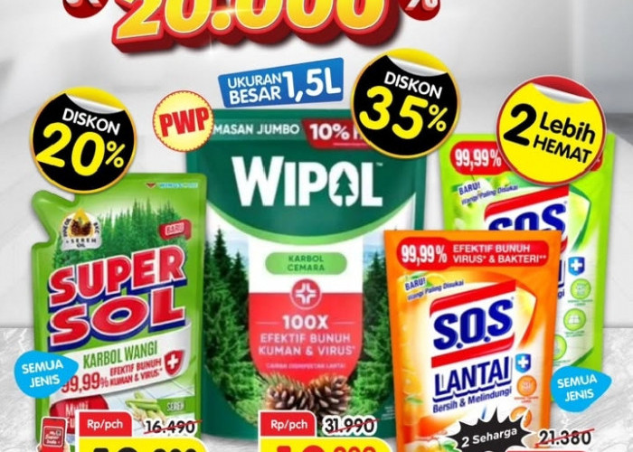 Katalog Superindo Minggu Ini 2-8 April 2026: Promo Hemat Mulai Rp10.900 untuk Stok Kebutuhan Rumah Tangga!