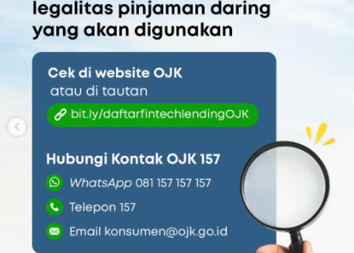 Hati-Hati pinjaman ilegal! Ini Pinjol yang Terdaftar OJK