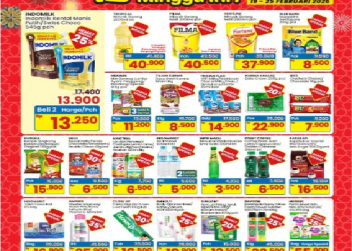Promo JSM Indomaret Hemat Minggu Ini Diskon 35% Berakhir 25 Februari 2026, Minyak Goreng Fotune 2L Rp 37.900