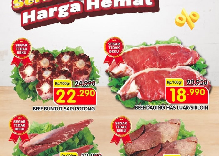 Promo Superindo 28 Mei - 1 Juni 2026: Ayam Kampung Jumbo Cuma Rp69.900 dan Daging Sapi Mulai Rp7.990!
