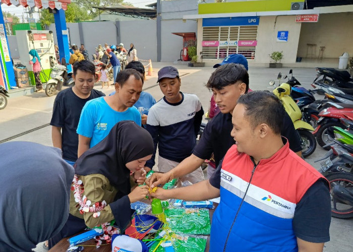 Pertamina Patra Niaga Sales Area Cirebon Meriahkan HUT RI ke-79 dengan Program Menarik