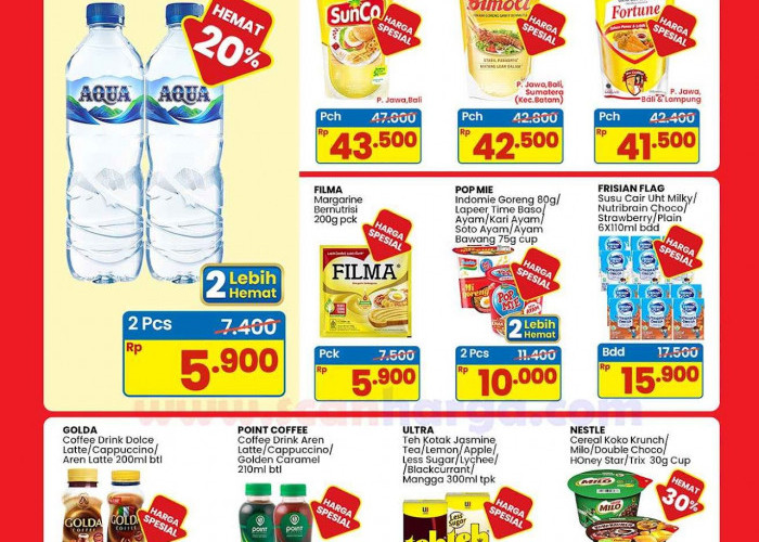 Beras Premium 5kg Cuma 60 Ribuan? Simak Katalog Promo JSM Indomaret Terbaru