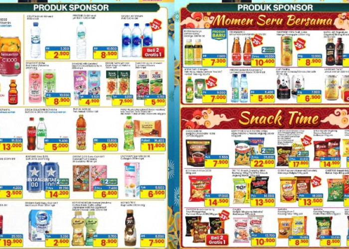 Khusus Edisi Minuman Diskon hingga 30% di Promo Indomaret Hari Ini Periode Sampai 18 Februari 2026