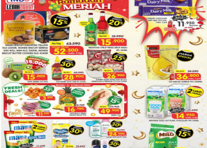 Promo Katalog Superindo Serba Murah Ramadan Meriah, Periode hingga 11 Februari 2026 Diskon 30%