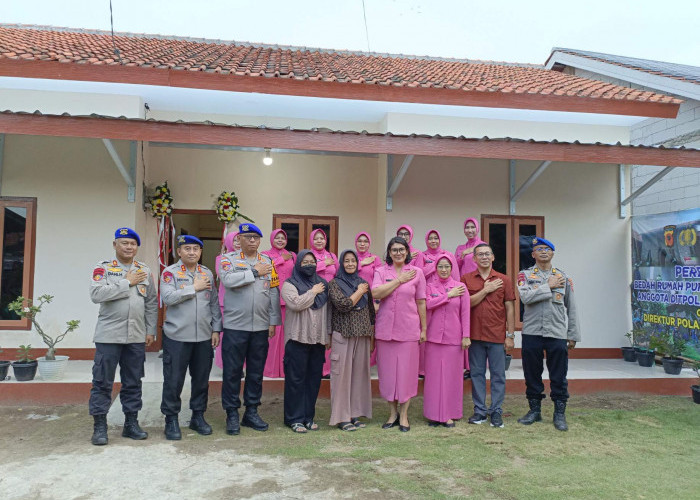 Ditpolairud Polda Jabar Wujudkan Rumah Layak Huni untuk Masa Tua Keluarga Purnawirawan
