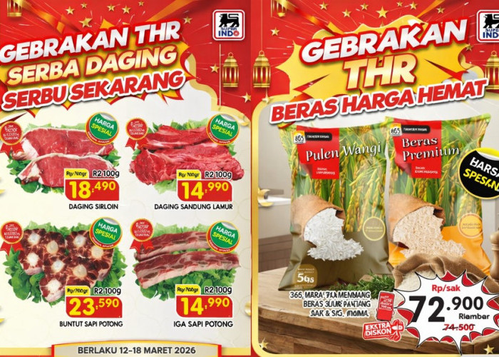 Promo Superindo Gebrakan THR Maret 2026: Stok Dapur Mulai Rp8.900, Beras Premium Rp72.000!