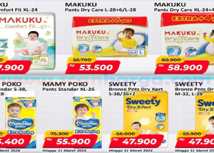 Promo Alfamart Terbaru Minggu Ini 2026: Gentle Gen Liquid 13.900, Mamy Poko Pants Rp 53.400