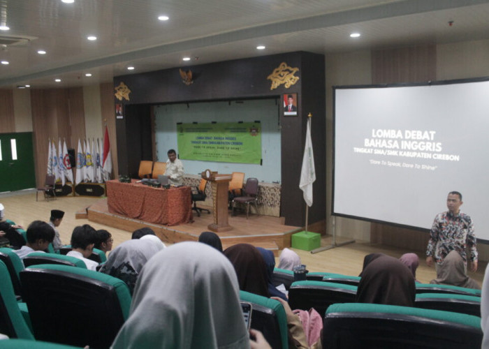 TBI FITK UIN Siber Cirebon dan MGMP Kabupaten Cirebon Gelar Debate Competition Tingkat SMA