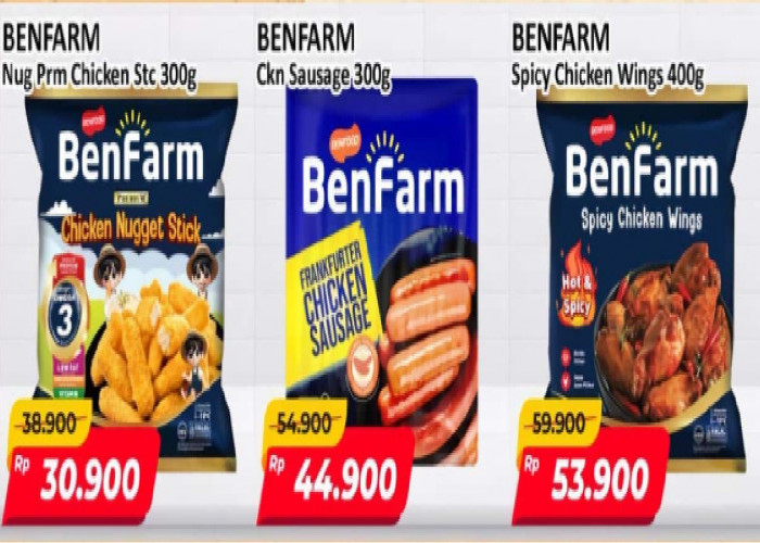 Promo JSM Alfamart Terbaru Periode 24-26 April 2026: Diskon BenFarm Mac Cheese Bites & Chicken Nugget Stick