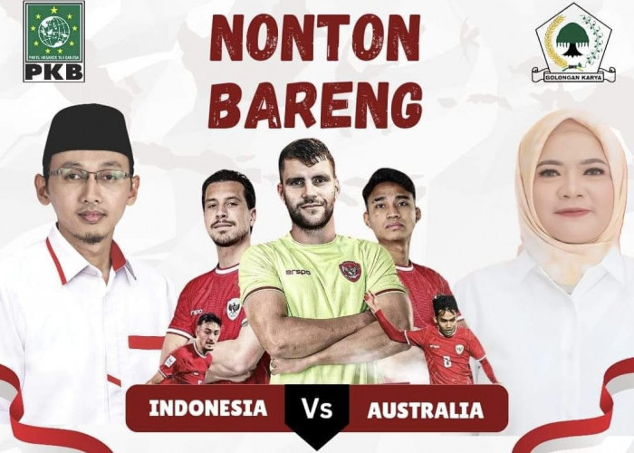 Bacakada Ramai-Ramai Gelar Nobar Indonesia Vs Australia