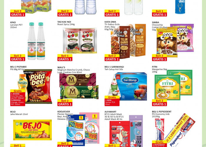 Katalog Promo Alfamart Hari Ini 31 Maret 2026: Harga Spesial Mulai Rp5.000 dan Promo Serba Gratis!