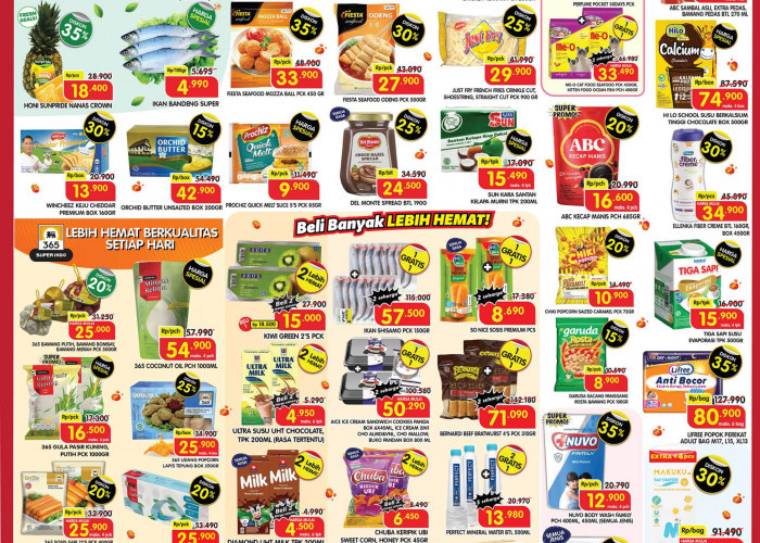 Katalog Promo Superindo Terbaru 3-5 April 2026: Sayur Segar dan Buah Diskon 45%