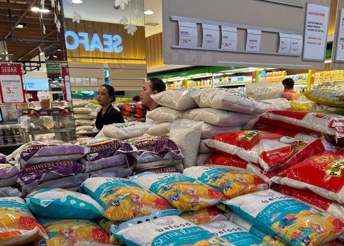 Bulog Pasarkan Beras Premium ke Ritel Modern dengan HET Rp14.900 per Kg