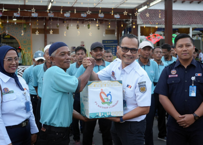 PT KAI Daop 3 Cirebon Salurkan Dana TJSL Rp 463 Juta Selama Semester I 2025