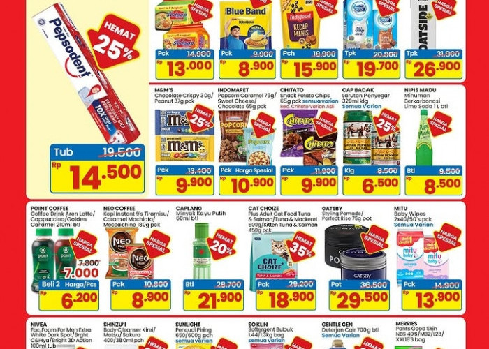 Promo Indomaret Hemat Minggu Ini Periode 23-29 Juli 2026: Diskon Produk Hingga 35%!