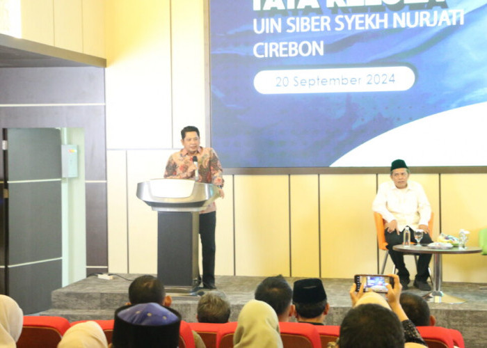 Sekjen Kemenag RI Tekankan Transformasi Digital dalam Pembinaan Kepegawaian UIN Siber Cirebon