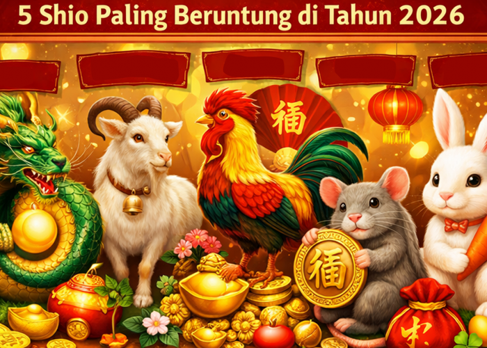 Hoki Maksimal! 5 Shio Ini Bakalan Hoki Terus di Tahun 2026, Nomor Terakhir Paling Mengejutkan