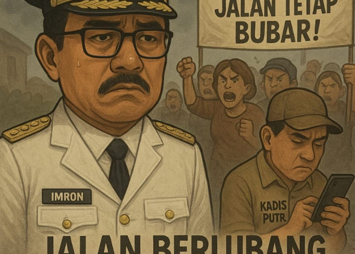 Gegara Jalan Rusak, Warga Desak Bupati Copot Kepala Dinas PUTR