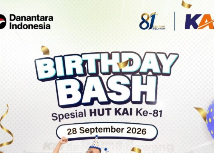 Spesial HUT Ke-81, KAI Gelar Promo Tiket Bayar 81 Persen Hingga Keberangkatan H+45