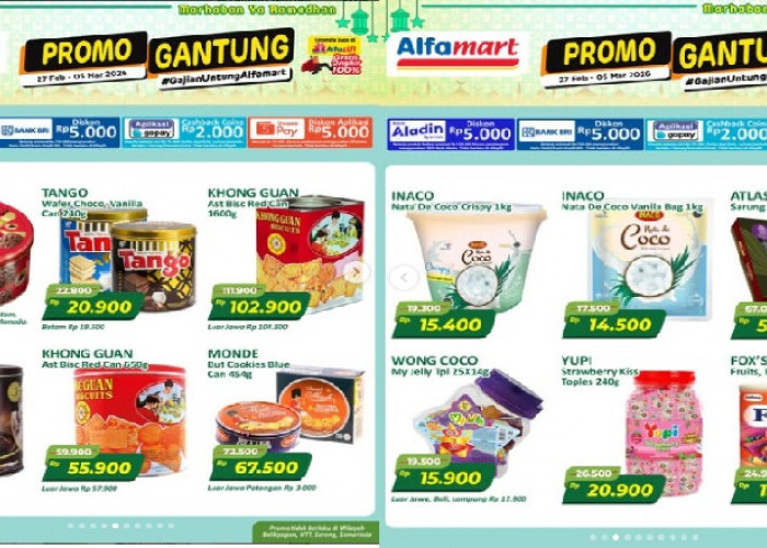 Promo Gantung Periode Ramadhan, di Alfamart hingga 5 Maret 2026, Sirup ABC Squash RP 9.500