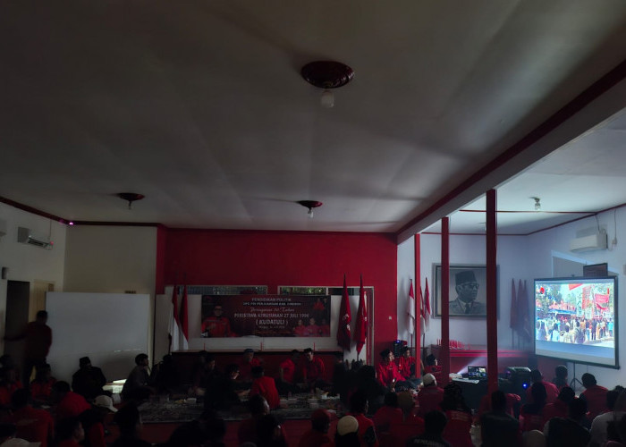 Kudatuli Tak Dilupakan, PDI Perjuangan Kabupaten Cirebon Putar Film Sejarah untuk Kobarkan Soliditas Kader