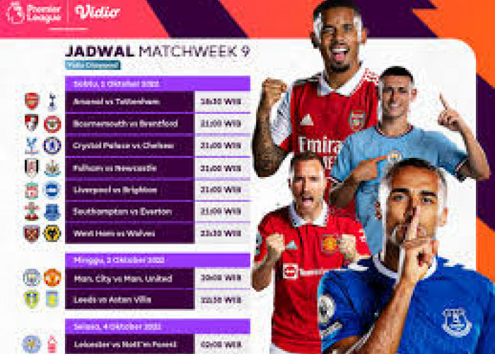 Jadwal Siaran Langsung Premier League: Jadwal Tayang Derby Sengit Arsenal vs Chelsea 