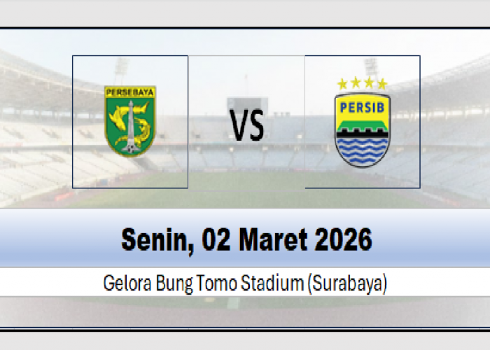 Jadwal Super League: Persebaya vs Persib Bandung, Head to Head Menang di Kandang Masing Masing