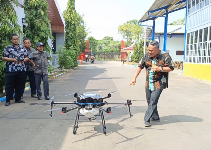 Antisipasi Sawah Kering, BBWS Cimancis Siagakan Drone dan Mesin Percik Air