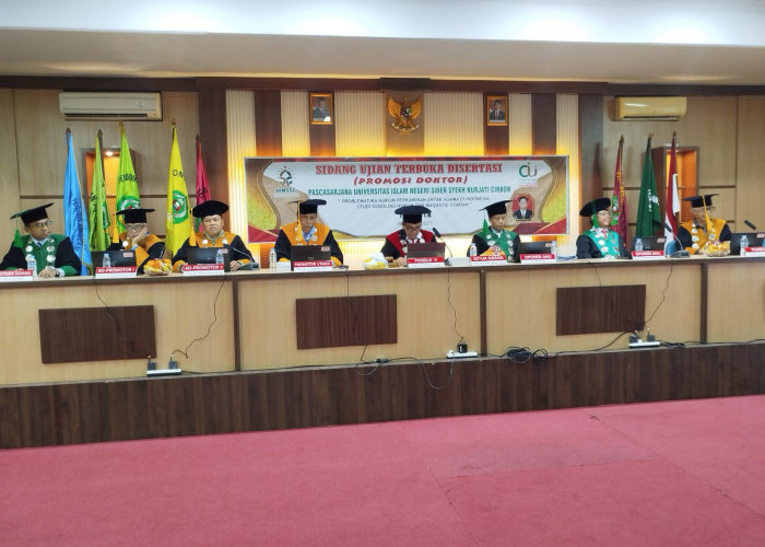 Pascasarjana UIN Siber Cirebon Gelar Ujian Promosi Doktor ke-78