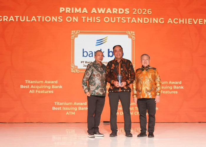 bank bjb Borong Lima Titanium Awards PRIMA 2026