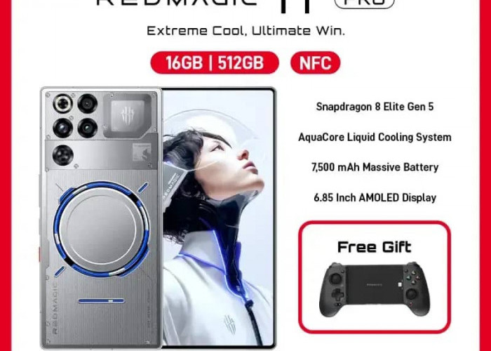 HP Red Magic 11 Pro Hadir di Indonesia: Cek Harga dan Spesifikasinya