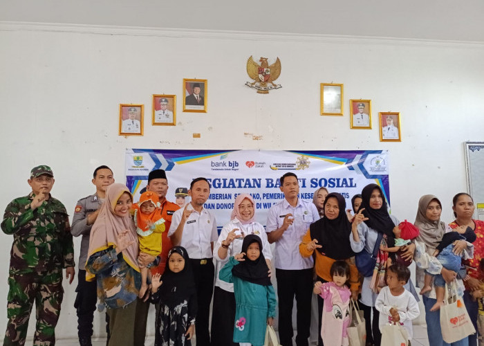 Pemerintah Kota Cirebon Salurkan 200 Paket Sembako di Kegiatan Bakti Sosial Kelurahan Kesenden