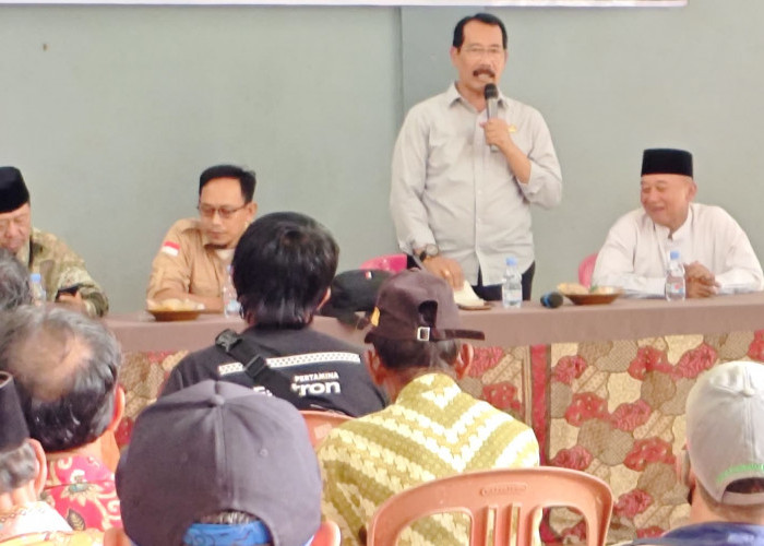 Sosialisasi Pengawasan Pemerintahan Desa 2026, Toto Suharto Temui 100 Warga Danalampah