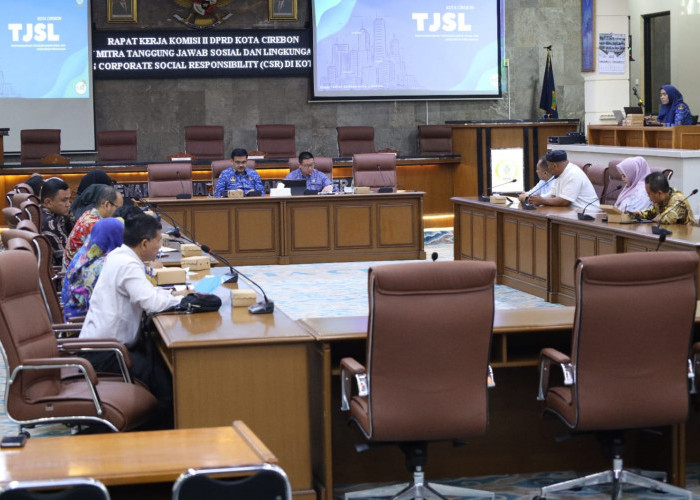 DPRD Kota Cirebon Bahas Efektivitas Pengelolaan Dana CSR di Rapat Kerja Komisi II