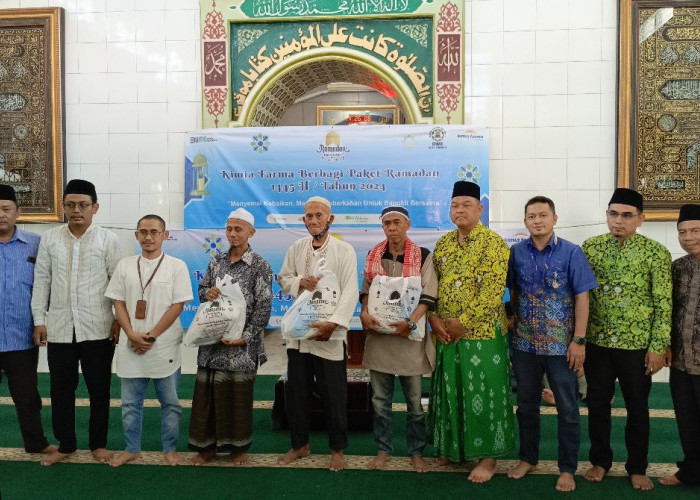 Kimia Farma Peduli Marbot Masjid, Donasi Sembako di Bulan Ramadan