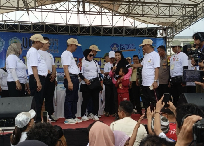 Jalan Sehat UGJ Jadi Rangkaian Dies Natalis Universitas Swadaya Gunung Jati yang Bertabur Hadiah