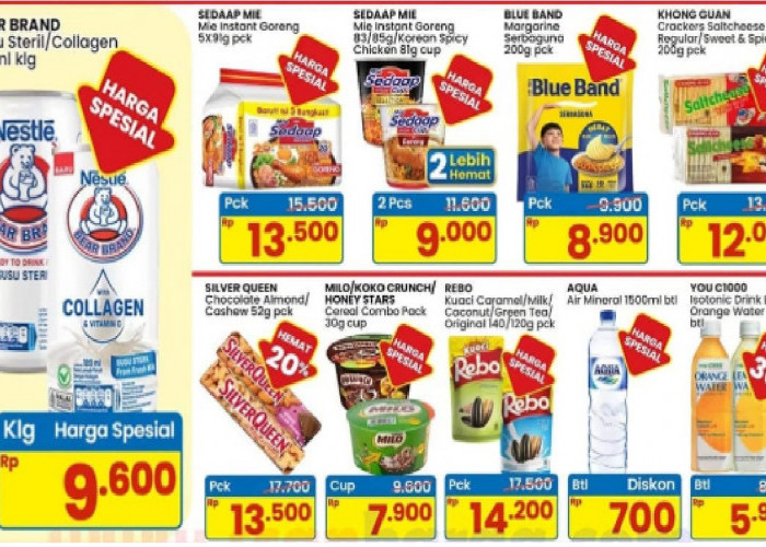 Belanja Irit Akhir Pekan! Promo JSM Indomaret 24-26 April: Mie Sedaap 5 Pcs Rp13.500, Bear Brand Cuma Rp9.000