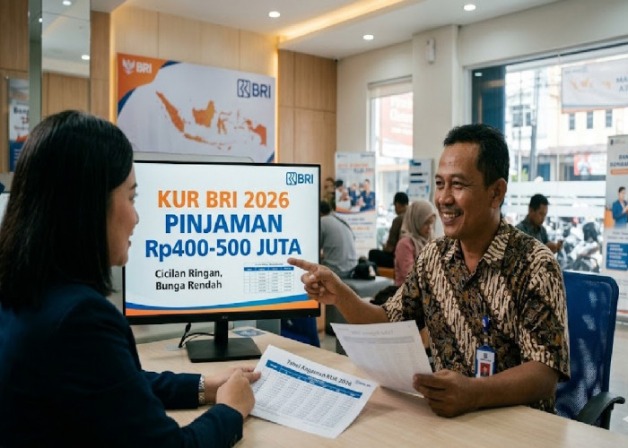 Tabel Angsuran KUR BRI Bulan April 2026 Pinjaman Rp400-500 Juta: Simak Cicilan Per Bulannya!