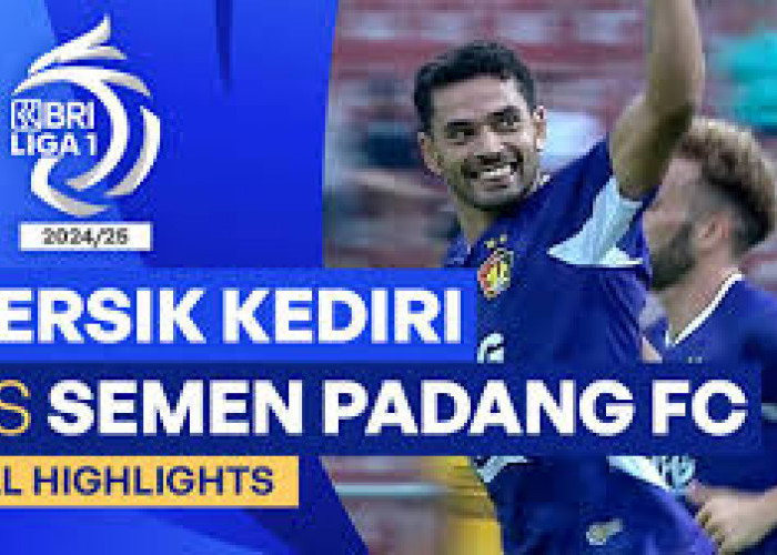 BRI SUPER LEAGUE: Hasil Persik Kediri vs Semen Padang Macan Putih Win 2-1