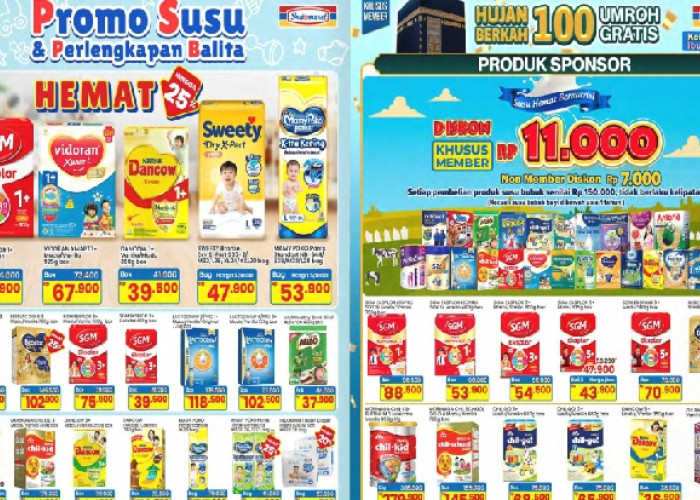 Promo Indomaret Periode hingga 4 Februari 2026, Kategori Perlengkapan Anak dan Bayi Susu hingga Popok Murah