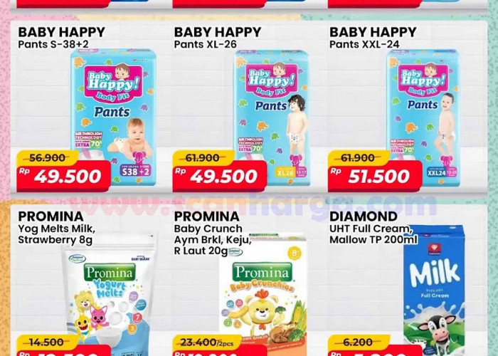 Promo Weekend Alfamart 30 Okt - 1 Nov 2026: Susu Morinaga & Sweety Silver Pants Diskon Spesial